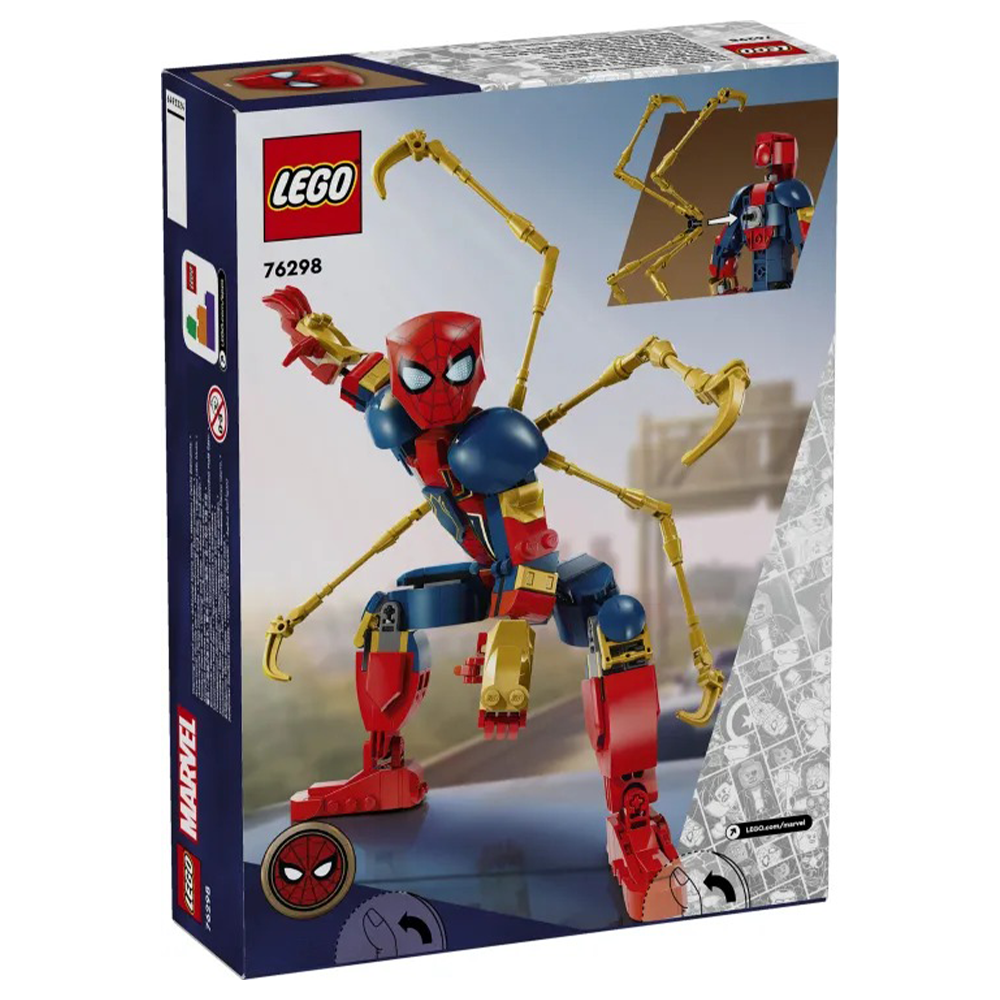 Lego76298 Lego Super Heroes Iron Spider-Man Constructionpapell.gr